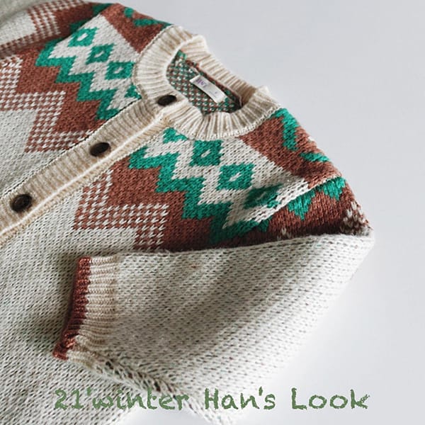 HAN'S - Korean Children Fashion - #Kfashion4kids - Scandia Cardigan - 12