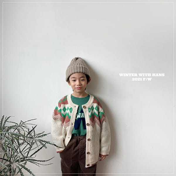 HAN'S - Korean Children Fashion - #Kfashion4kids - Scandia Cardigan - 3