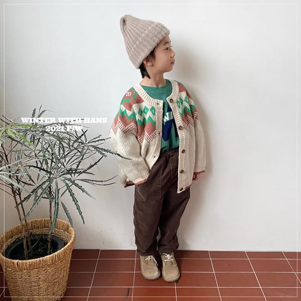 HAN'S - Korean Children Fashion - #Kfashion4kids - Scandia Cardigan - 6