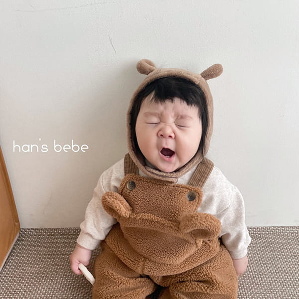 HAN'S - Korean Children Fashion - #Kfashion4kids - Chuchu Dumble Dungarees Pants - 3