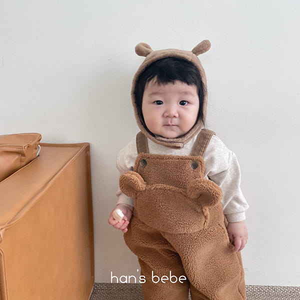 HAN'S - Korean Children Fashion - #Kfashion4kids - Chuchu Dumble Dungarees Pants - 7