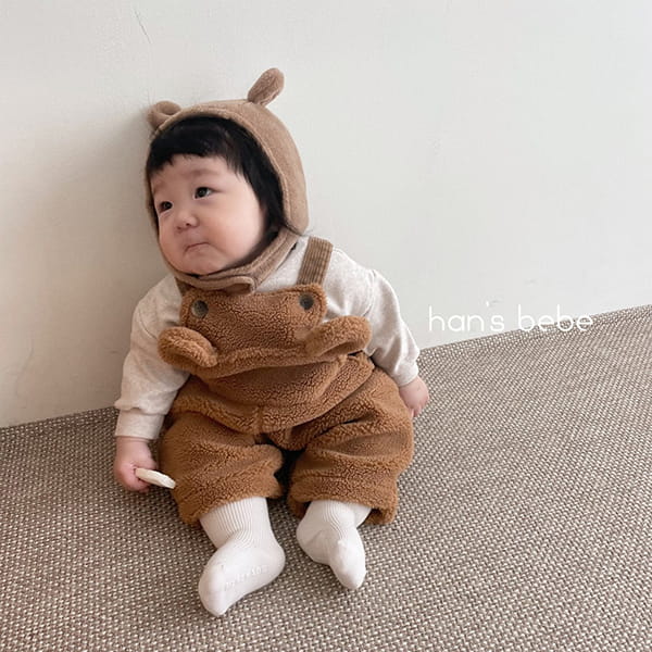 HAN'S - Korean Children Fashion - #Kfashion4kids - Chuchu Dumble Dungarees Pants - 9
