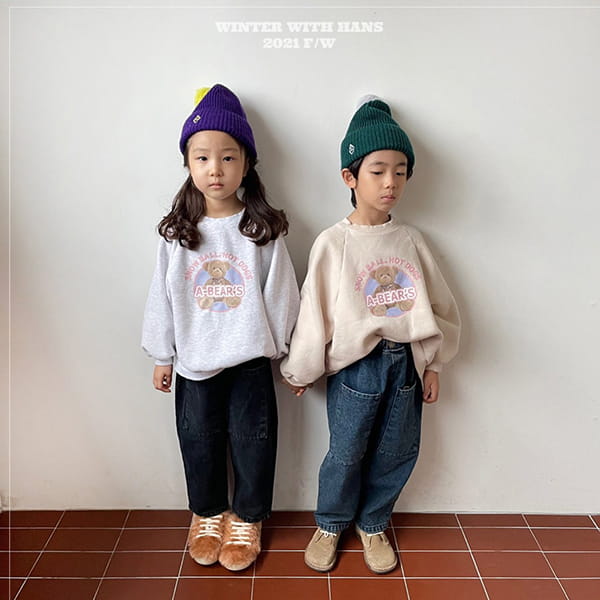HAN'S - Korean Children Fashion - #Kfashion4kids - Boig Pocket Jeans - 2