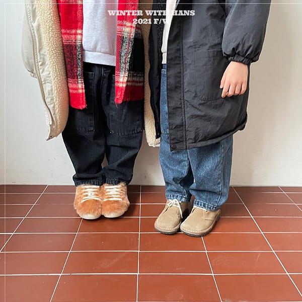 HAN'S - Korean Children Fashion - #Kfashion4kids - Boig Pocket Jeans - 6