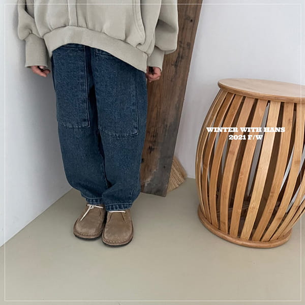 HAN'S - Korean Children Fashion - #Kfashion4kids - Boig Pocket Jeans - 8