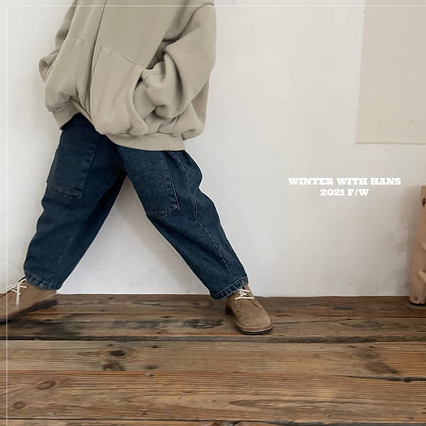 HAN'S - Korean Children Fashion - #Kfashion4kids - Boig Pocket Jeans - 9