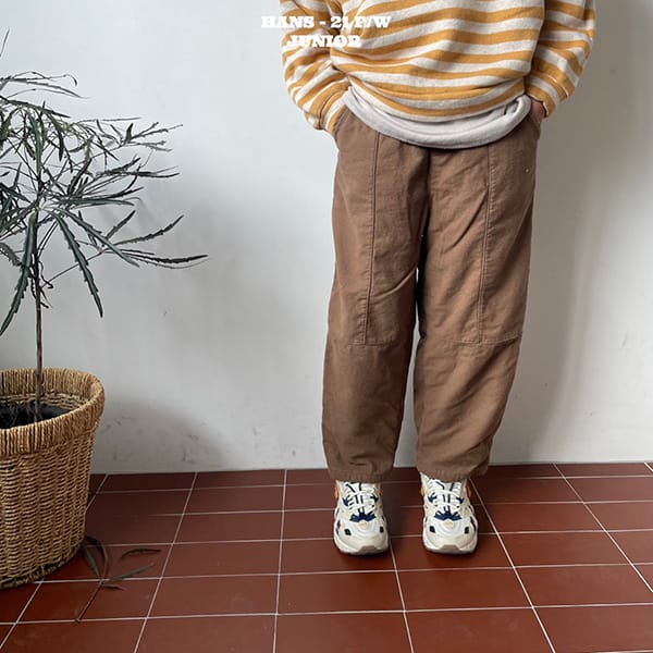 HAN'S - Korean Children Fashion - #Kfashion4kids - Bonding Slit Pants - 5