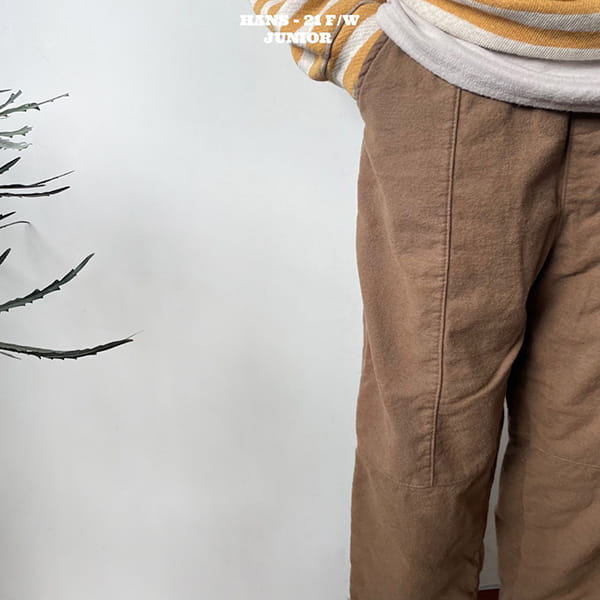 HAN'S - Korean Children Fashion - #Kfashion4kids - Bonding Slit Pants - 6