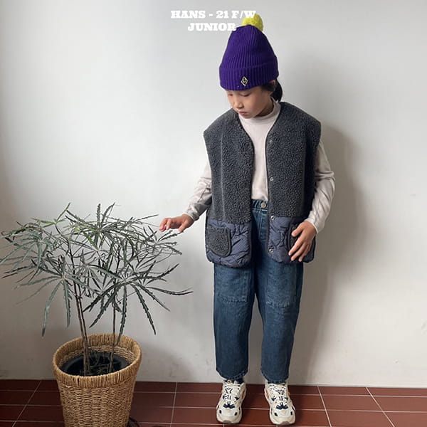 HAN'S - Korean Children Fashion - #Kfashion4kids - Butter Ring Half Turtleneck Tee - 10