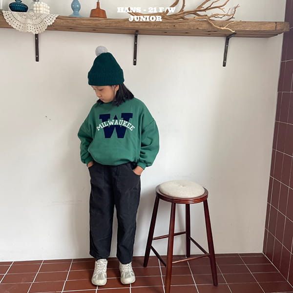 HAN'S - Korean Children Fashion - #Kfashion4kids - Milwaukee Sweatshirt - 10