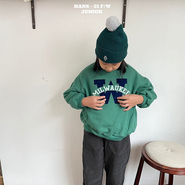 HAN'S - Korean Children Fashion - #Kfashion4kids - Milwaukee Sweatshirt - 12