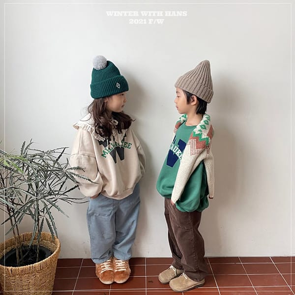 HAN'S - Korean Children Fashion - #Kfashion4kids - Milwaukee Sweatshirt - 4