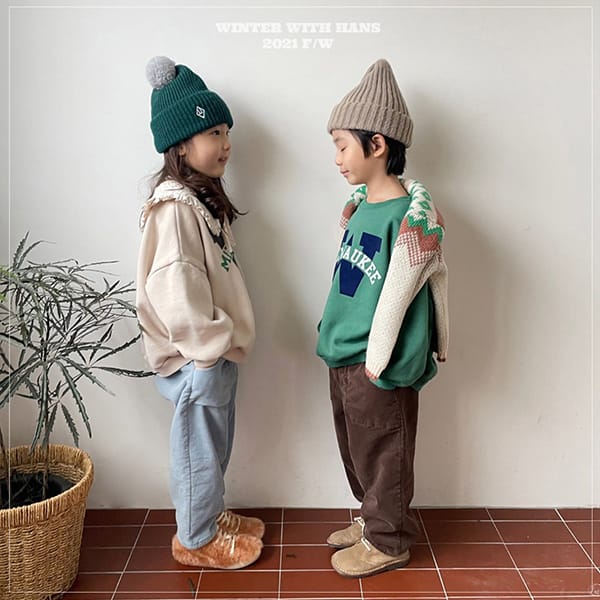HAN'S - Korean Children Fashion - #Kfashion4kids - Milwaukee Sweatshirt - 6