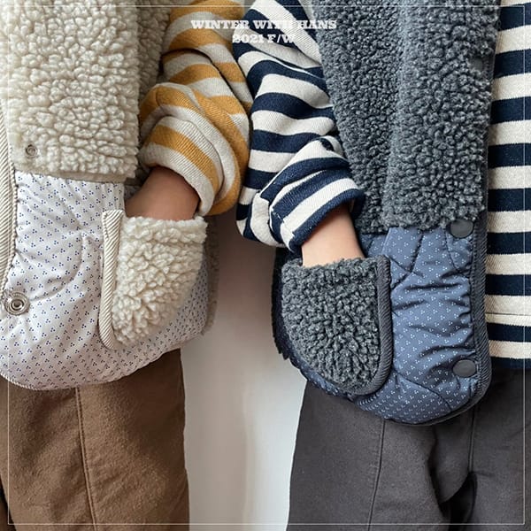 HAN'S - Korean Children Fashion - #Kfashion4kids - Reversible Dumble Vest - 2