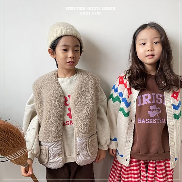 HAN'S - Korean Children Fashion - #Kfashion4kids - Reversible Dumble Vest - 5