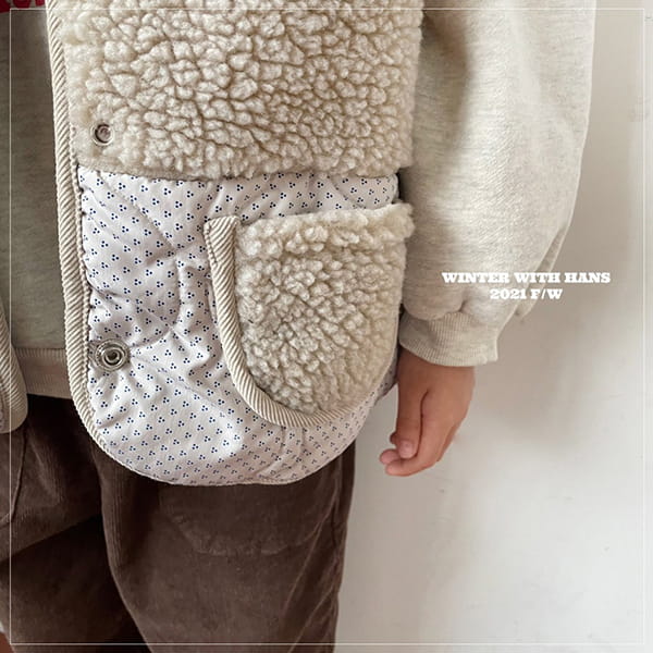 HAN'S - Korean Children Fashion - #Kfashion4kids - Reversible Dumble Vest - 6