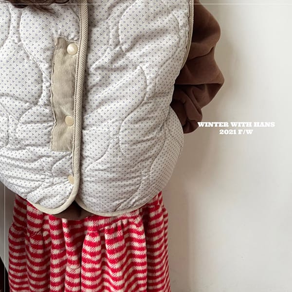HAN'S - Korean Children Fashion - #Kfashion4kids - Reversible Dumble Vest - 8