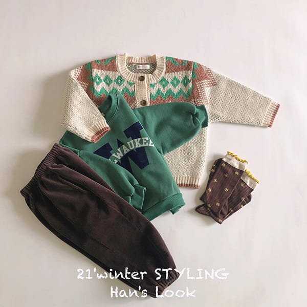 HAN'S - Korean Children Fashion - #Kfashion4kids - Newtro Jogger Pants - 12