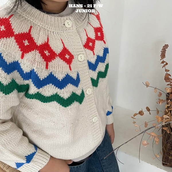 HAN'S - Korean Children Fashion - #Kfashion4kids - Nordic Cardigan - 10