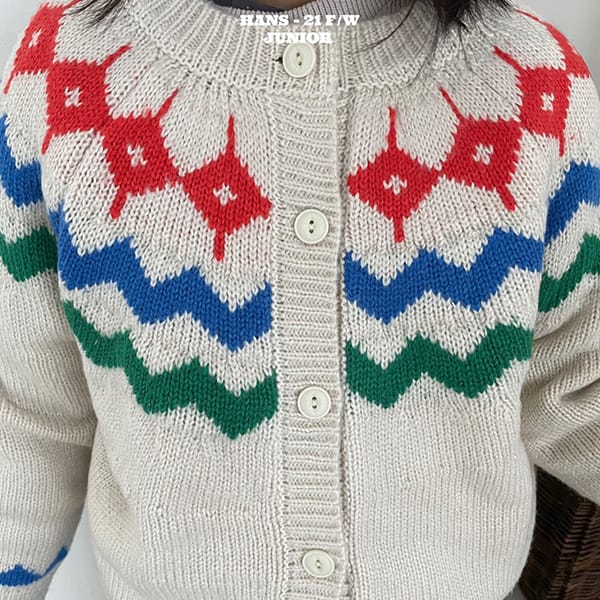 HAN'S - Korean Children Fashion - #Kfashion4kids - Nordic Cardigan - 9