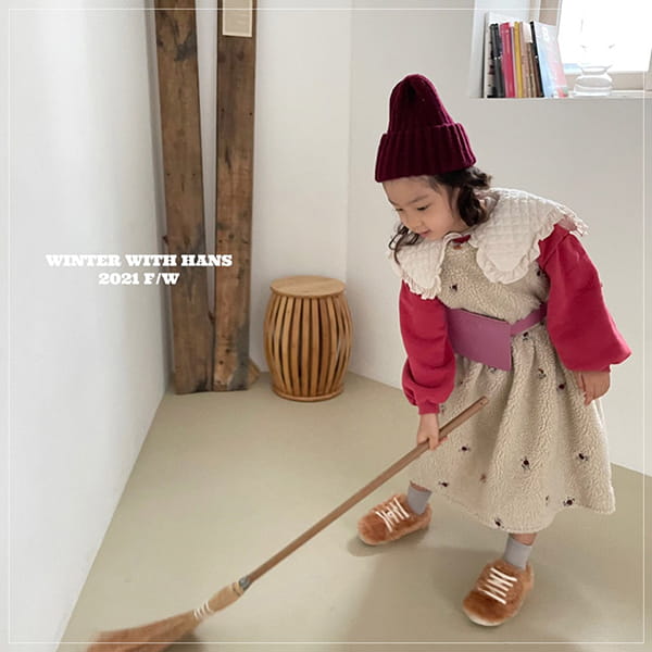 HAN'S - Korean Children Fashion - #Kfashion4kids - Flower Purple Ppogli One-piece - 5