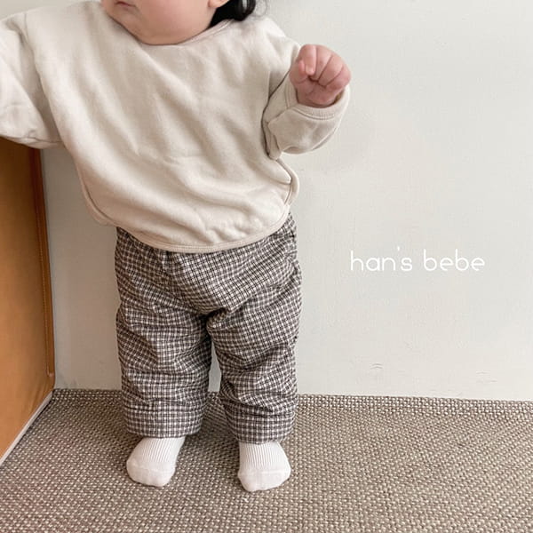 HAN'S - Korean Children Fashion - #Kfashion4kids - Check Momo Pants - 2
