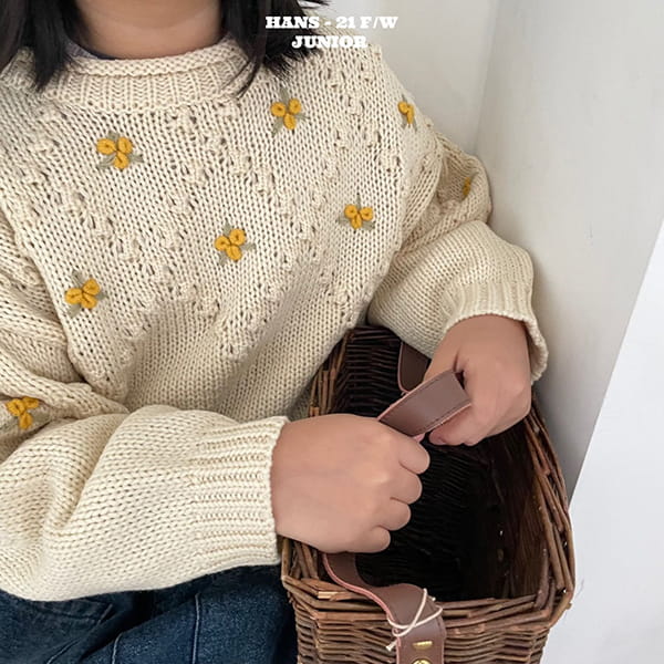 HAN'S - Korean Children Fashion - #Kfashion4kids - Flower Leaves Pullover - 11