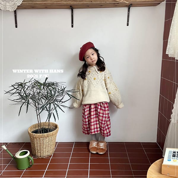 HAN'S - Korean Children Fashion - #Kfashion4kids - Flower Leaves Pullover - 6