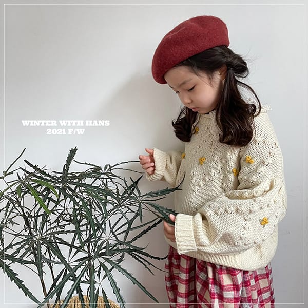 HAN'S - Korean Children Fashion - #Kfashion4kids - Flower Leaves Pullover - 7