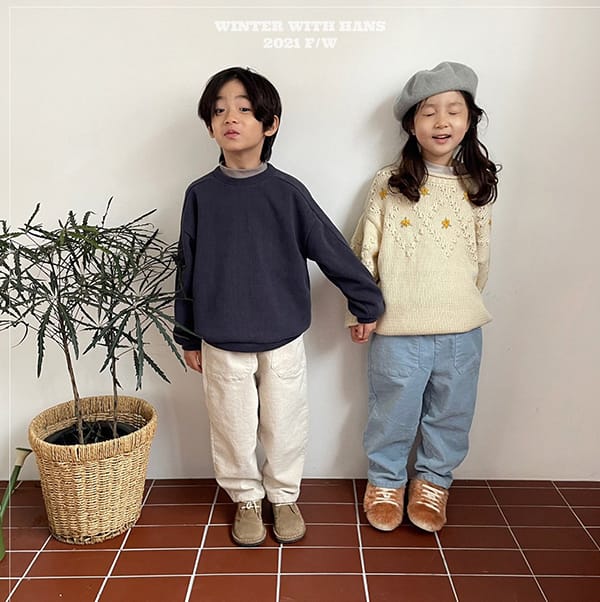 HAN'S - Korean Children Fashion - #Kfashion4kids - Flower Leaves Pullover - 8