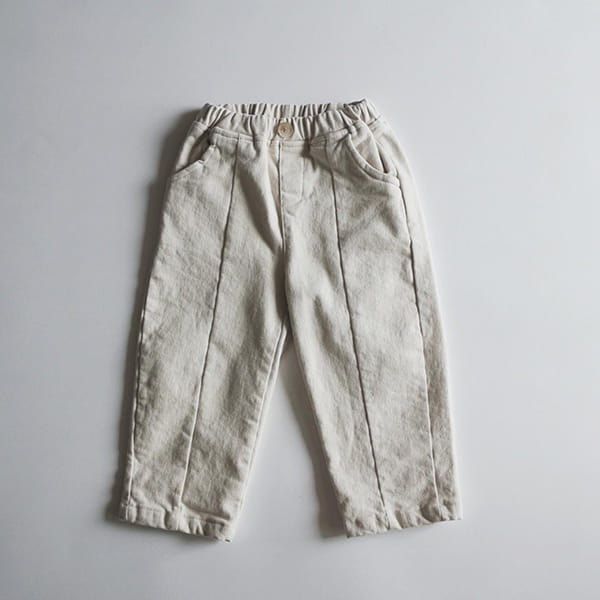 HAN'S - Korean Children Fashion - #Kfashion4kids - Fleece Span Slim Pants - 12