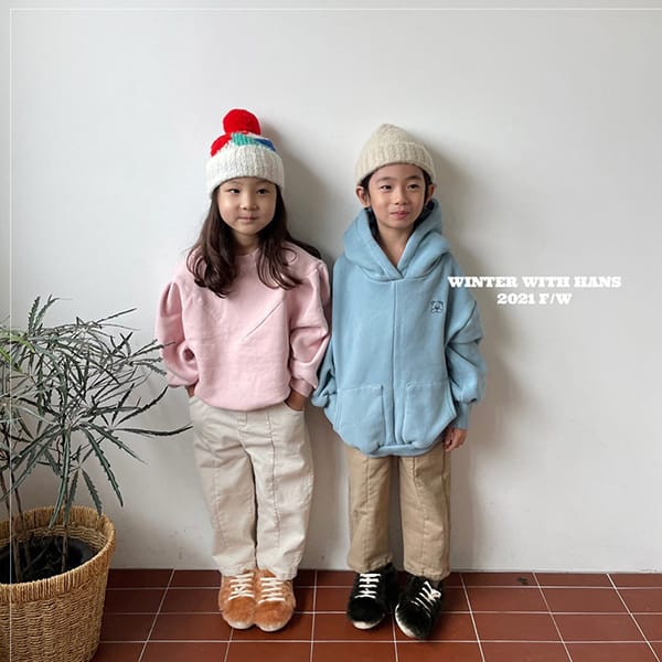 HAN'S - Korean Children Fashion - #Kfashion4kids - Fleece Span Slim Pants - 4