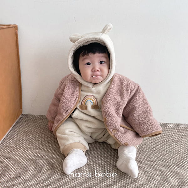 HAN'S - Korean Children Fashion - #Kfashion4kids - Bbang Dduck Bonding Jacket - 3