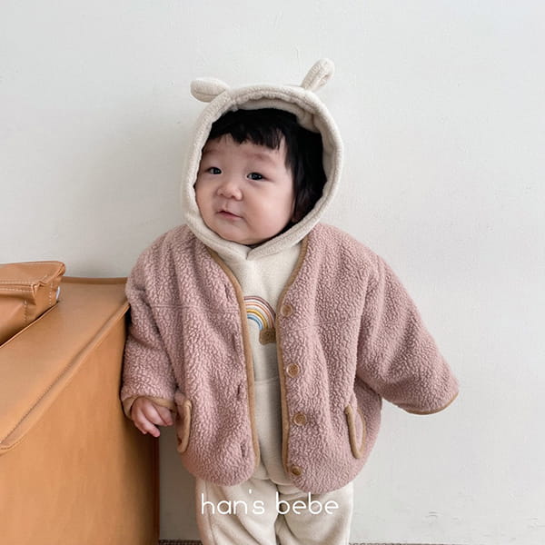 HAN'S - Korean Children Fashion - #Kfashion4kids - Bbang Dduck Bonding Jacket - 4