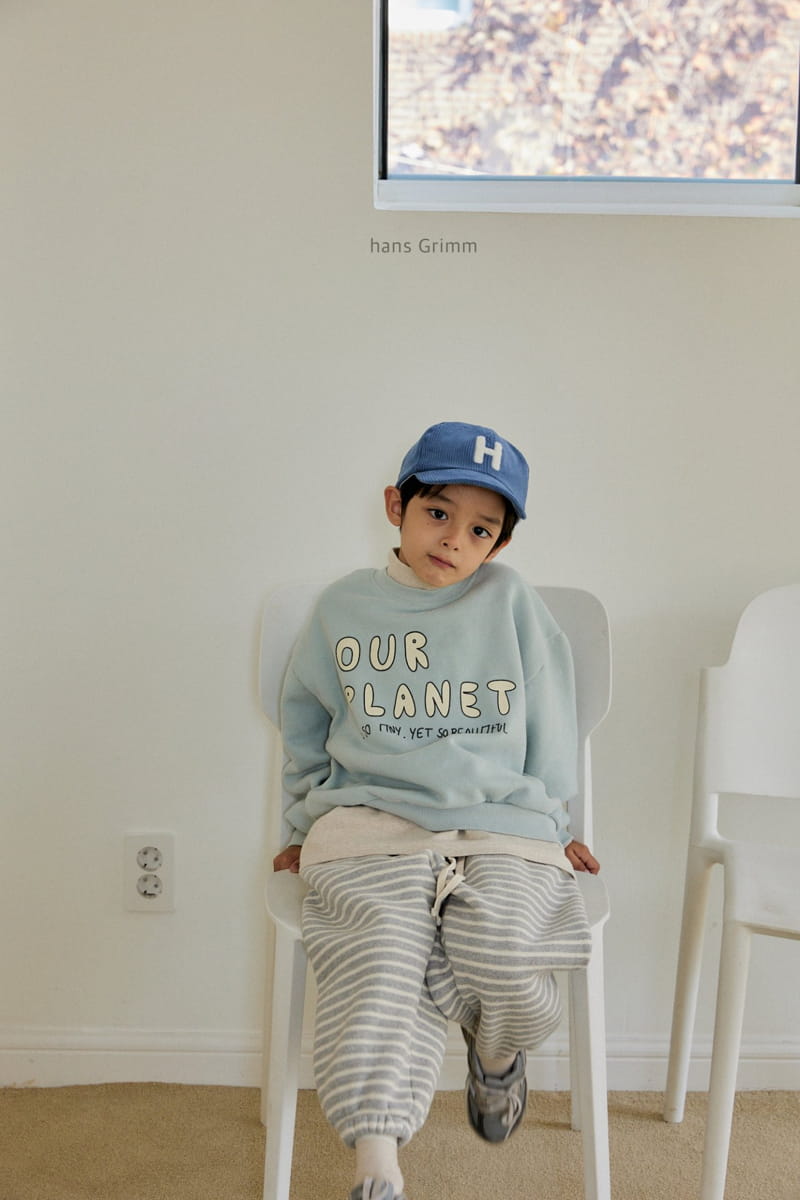 HANS GRIMM - Korean Children Fashion - #Kfashion4kids - Heavy Tery Stripes Jogger Pants - 11