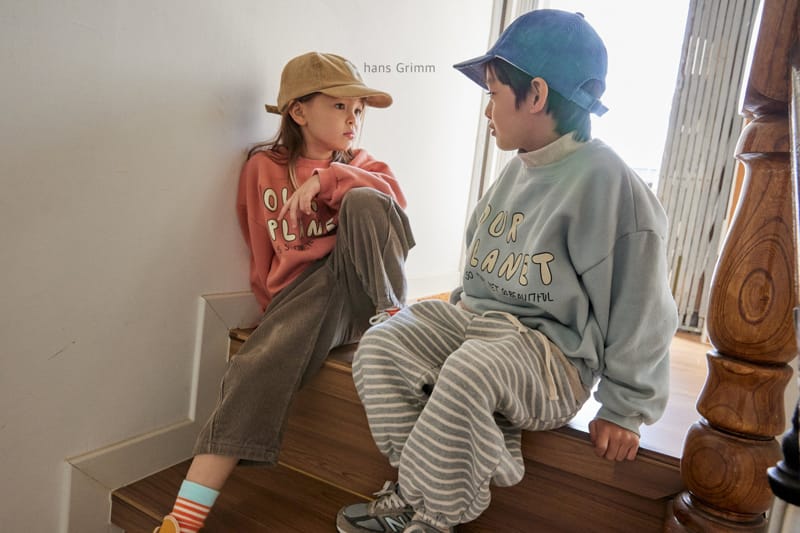HANS GRIMM - Korean Children Fashion - #Kfashion4kids - Inter Look Bonding Corduroy  Pants - 4