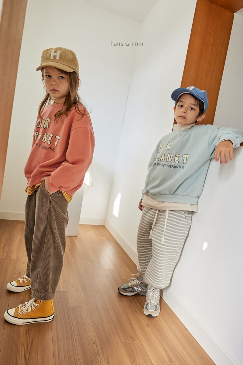 HANS GRIMM - Korean Children Fashion - #Kfashion4kids - Inter Look Bonding Corduroy  Pants - 5
