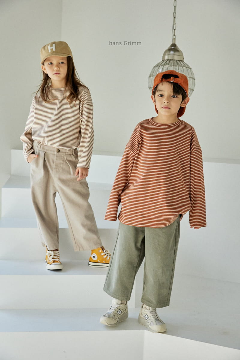 HANS GRIMM - Korean Children Fashion - #Kfashion4kids - Bonding Cotton Chino Pants - 4