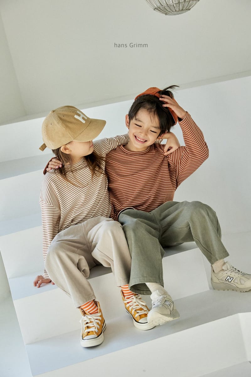 HANS GRIMM - Korean Children Fashion - #Kfashion4kids - Bonding Cotton Chino Pants - 6