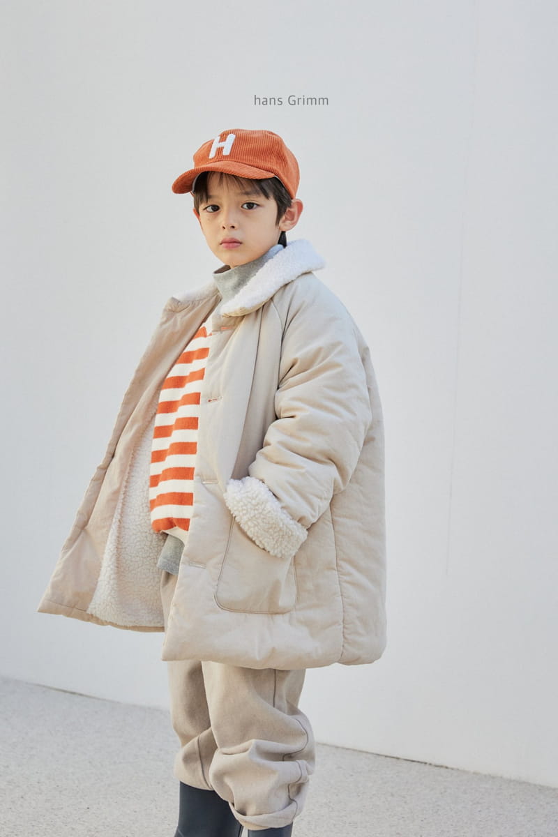 HANS GRIMM - Korean Children Fashion - #Kfashion4kids - Dumble Long Padding Coat