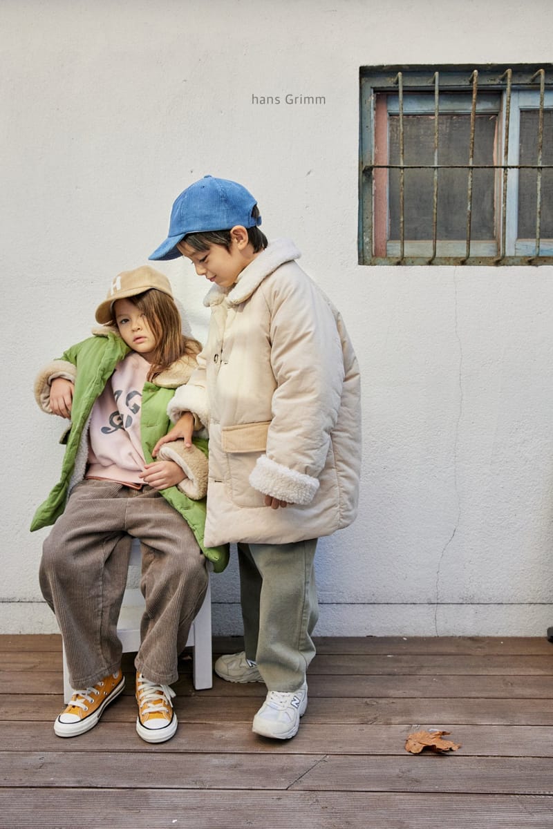 HANS GRIMM - Korean Children Fashion - #Kfashion4kids - Dumble Long Padding Coat - 11