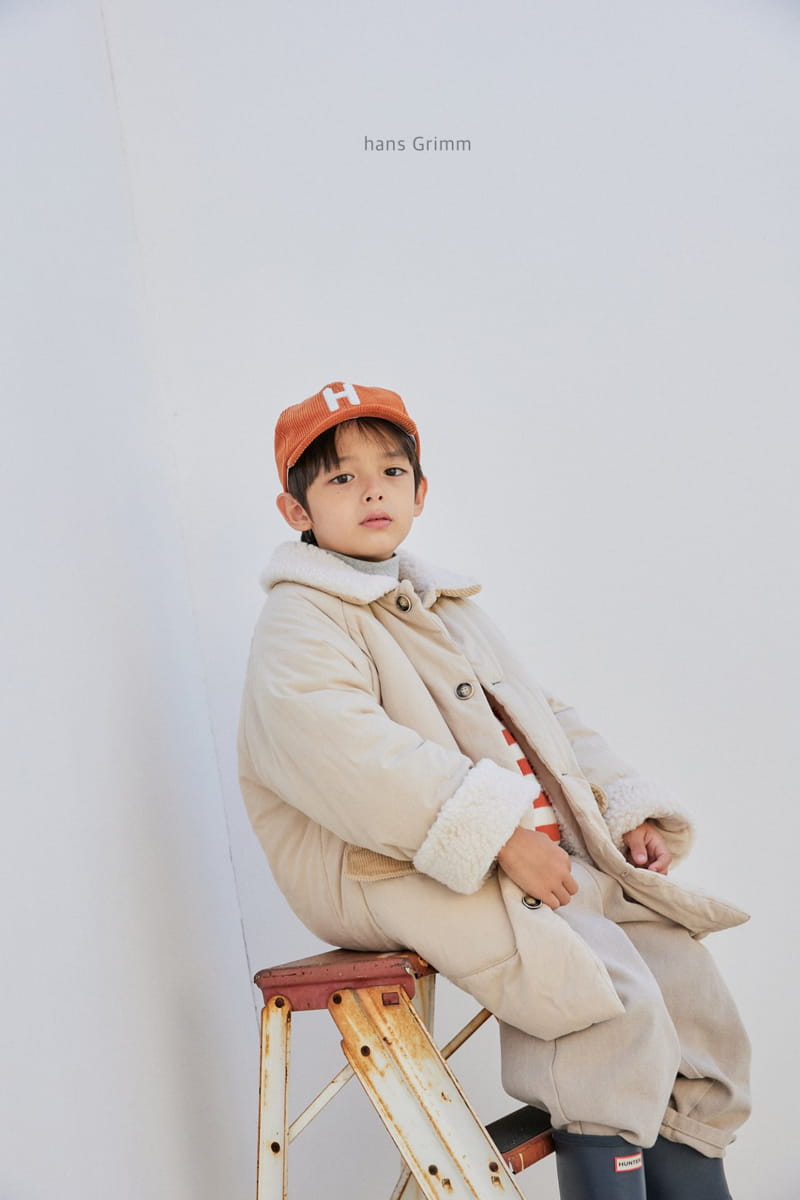 HANS GRIMM - Korean Children Fashion - #Kfashion4kids - Dumble Long Padding Coat - 2