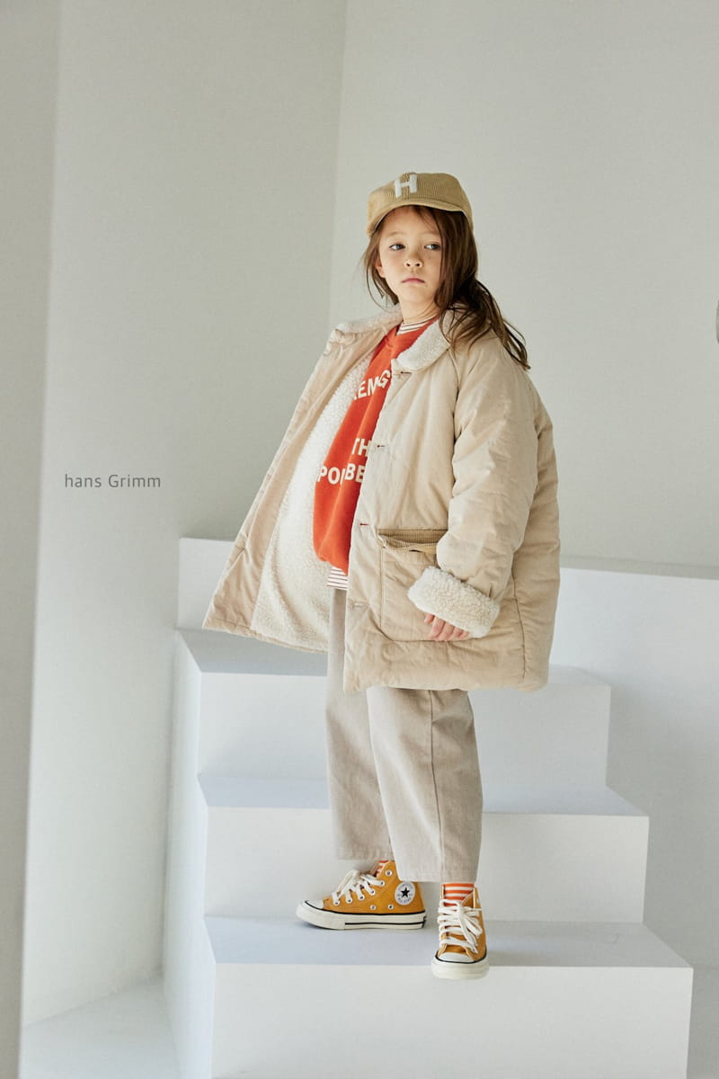 HANS GRIMM - Korean Children Fashion - #Kfashion4kids - Dumble Long Padding Coat - 5
