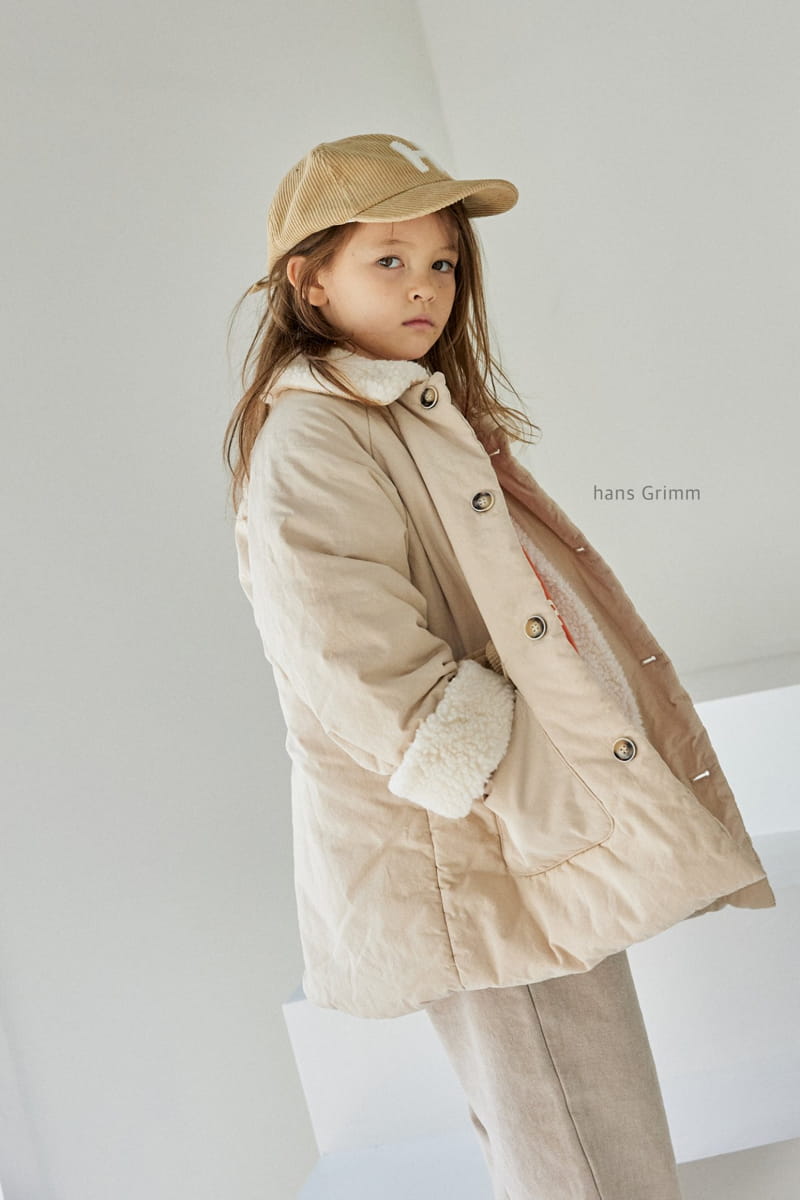 HANS GRIMM - Korean Children Fashion - #Kfashion4kids - Dumble Long Padding Coat - 8