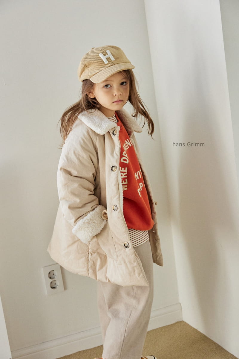 HANS GRIMM - Korean Children Fashion - #Kfashion4kids - Dumble Long Padding Coat - 9