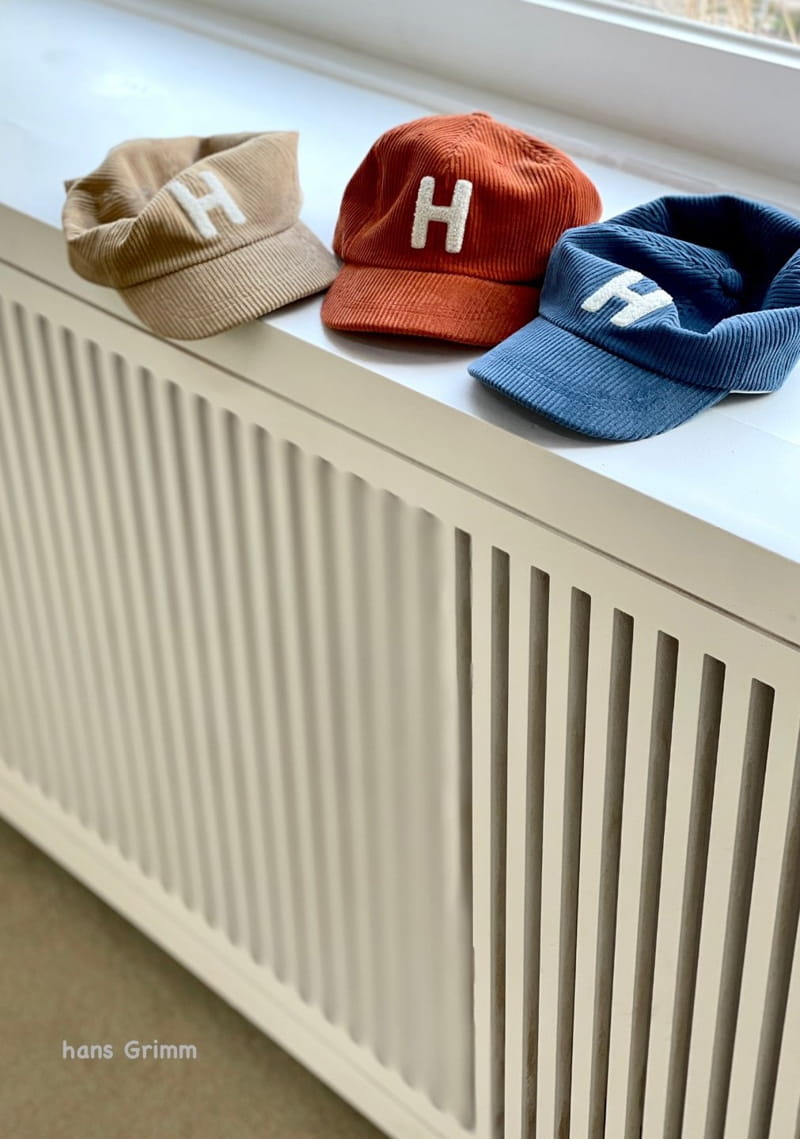 HANS GRIMM - Korean Children Fashion - #Kfashion4kids - H Corduroy Ball Cap 52cm - 12