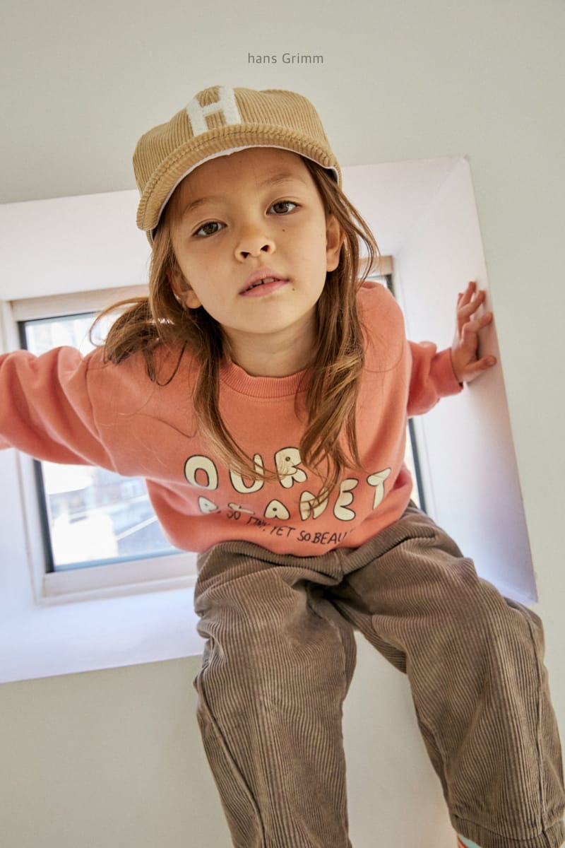 HANS GRIMM - Korean Children Fashion - #Kfashion4kids - H Corduroy Ball Cap 52cm - 6