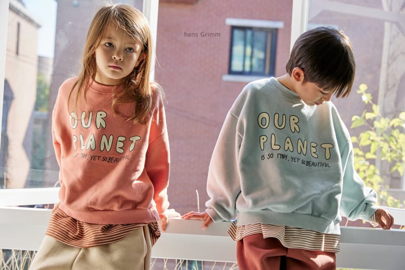 HANS GRIMM - Korean Children Fashion - #Kfashion4kids - Planet Sweatshirt - 8