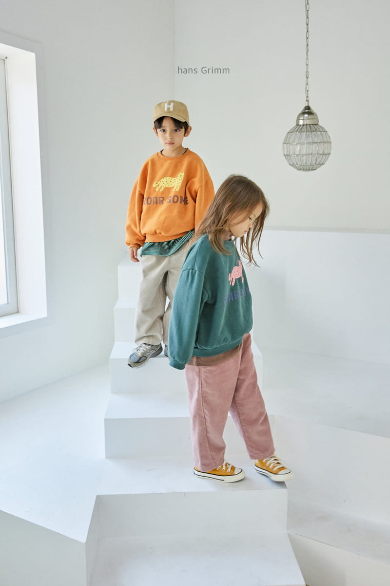 HANS GRIMM - Korean Children Fashion - #Kfashion4kids - Cheetah Sweatshirt - 12