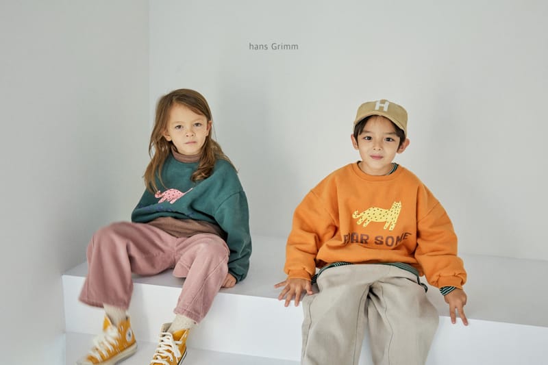 HANS GRIMM - Korean Children Fashion - #Kfashion4kids - Cheetah Sweatshirt - 4